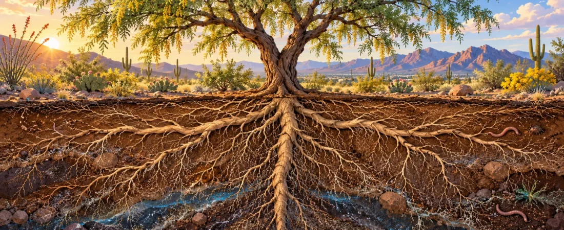 The Fantastic Roots of Mesquite Trees